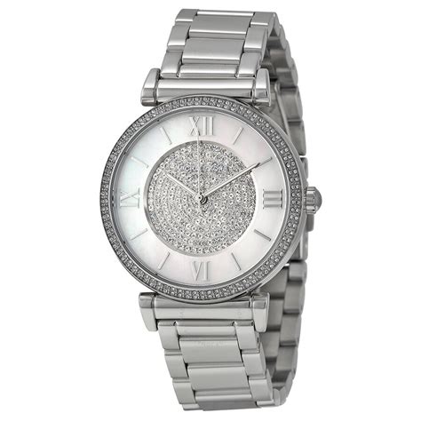 Women's Michael Kors Catlin Pave Crystal Watch MK3355